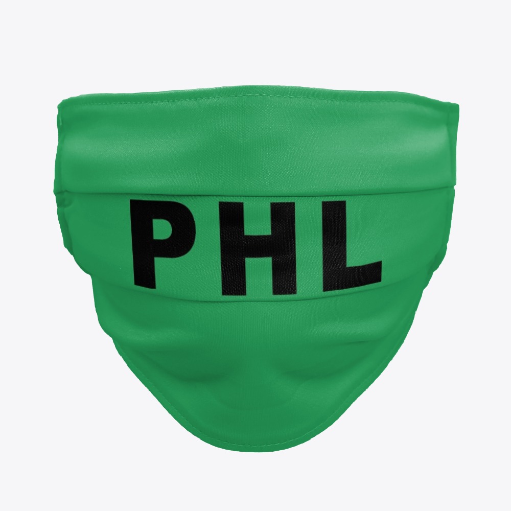 The Philadelphia International Airport PHL Code Face Mask Series